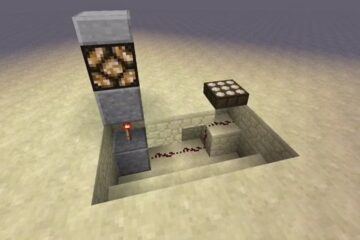 How to make a Redstone Lamp in Minecraft 1.18